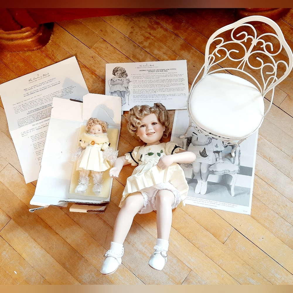 2000 Shirley and Her Doll Shirley Temple Two of a Kind Collection Danbury Mint